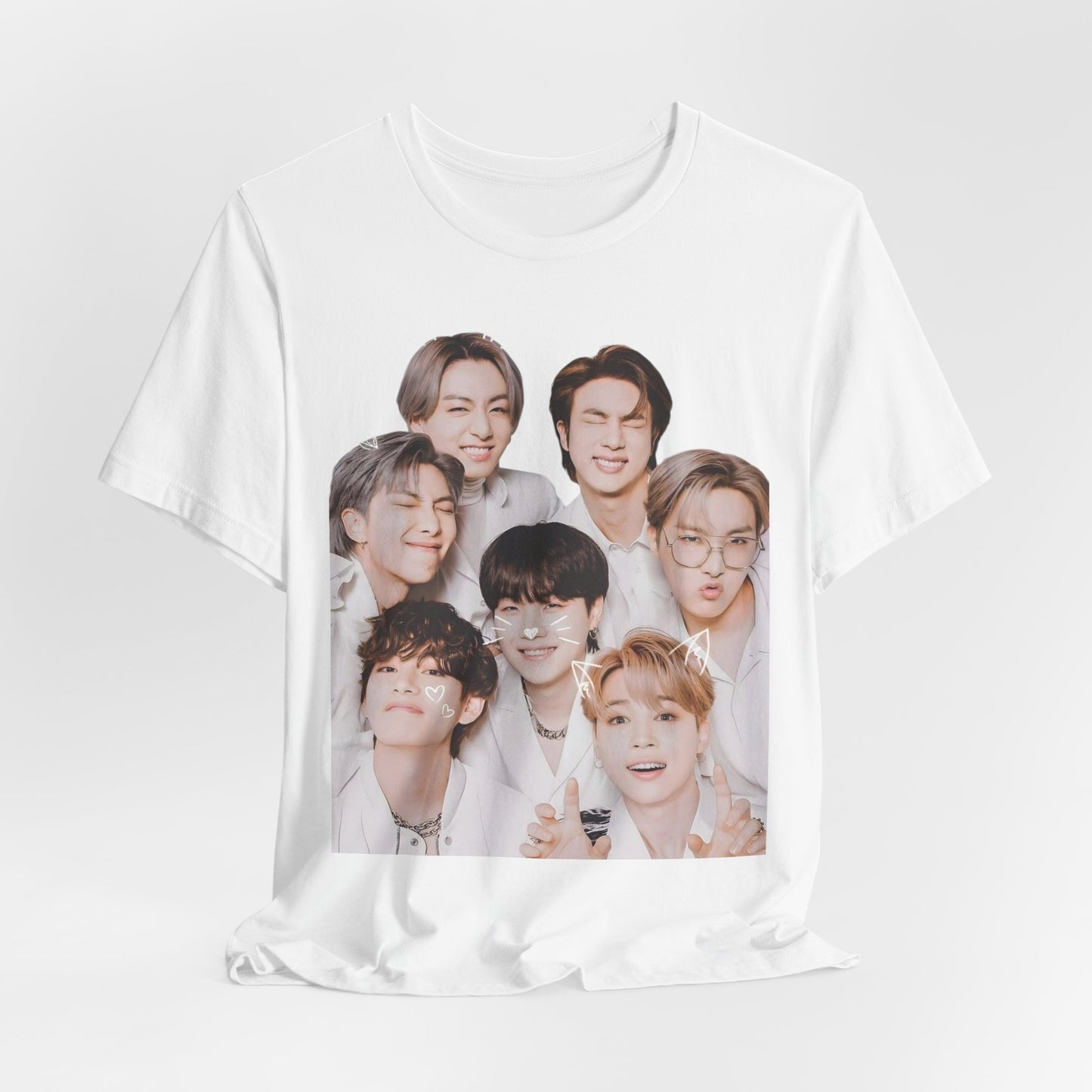 BTS Unisex Pure Cotton T-Shirt Multi Colors