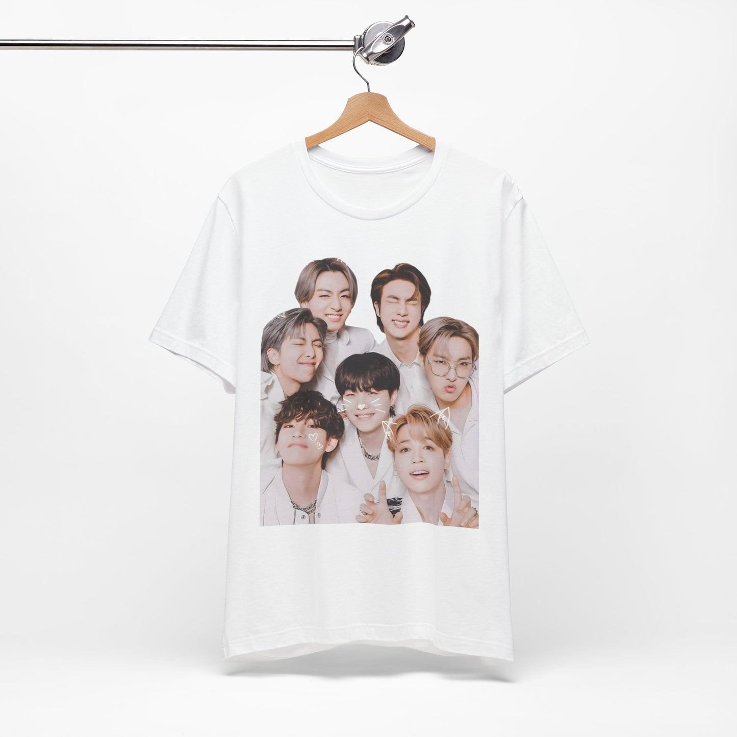 BTS Unisex Pure Cotton T-Shirt Multi Colors